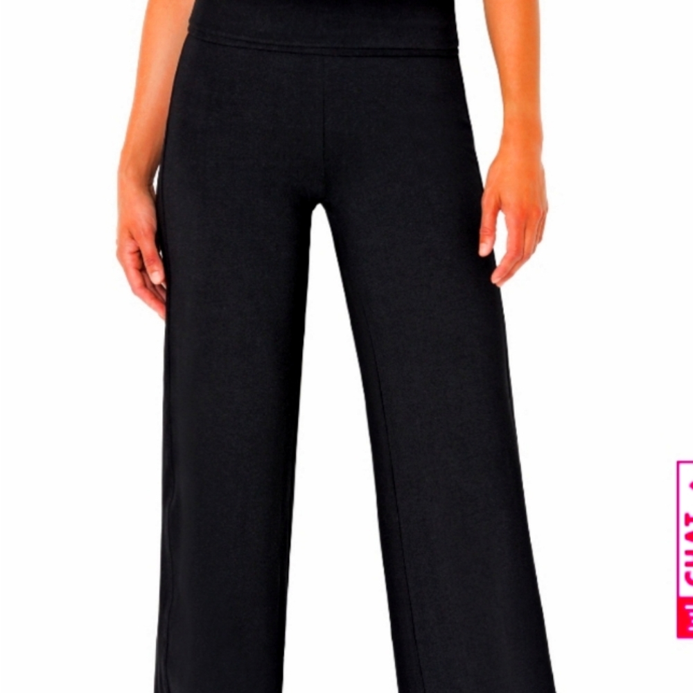 Wide leg pull on stretch 20W tall pants